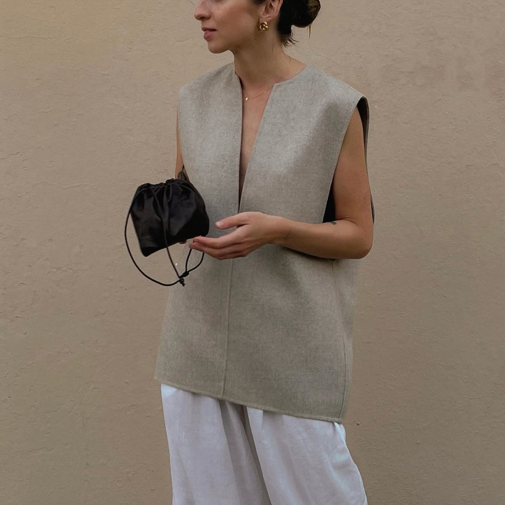 COS (NWT) Deep V-Neck Sleeveless Top